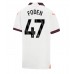 Manchester City Phil Foden #47 Voetbalkleding Uitshirt 2023-24 Korte Mouwen